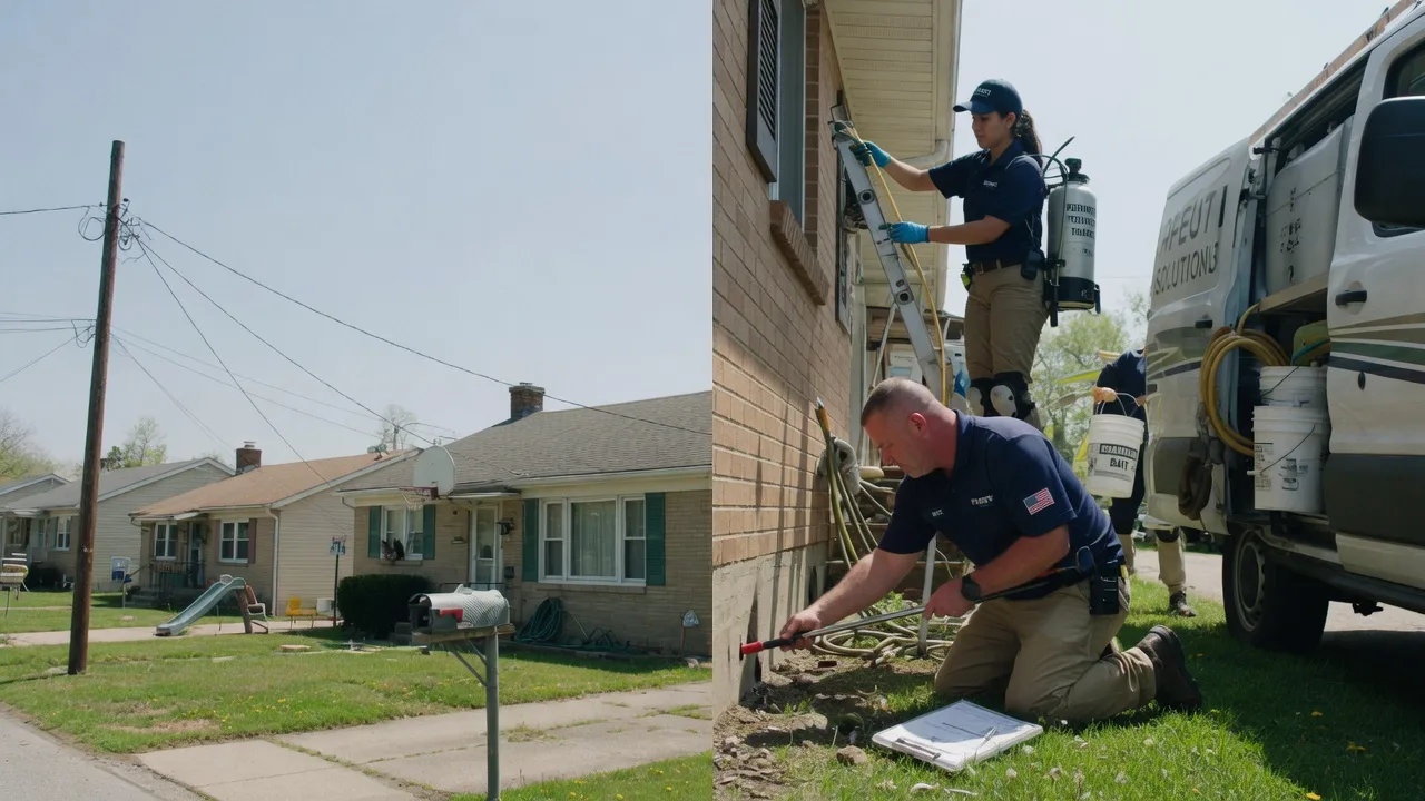 Pest Control Roach Exterminator in Cloverdale, OH near me
